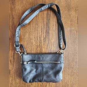 Merano Black Crossbody Purse